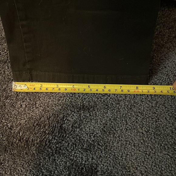 Y2K 90’s Dickies Pants Black Low Rise Size XS (0-1) - Picture 6 of 8